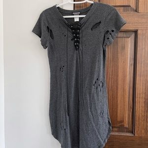 Size small gray dress from Fashion Nova